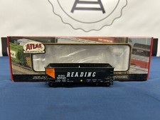 Atlas HO Reading Stone Svc. 85725 2-Bay Open Hopper Car 1870-3