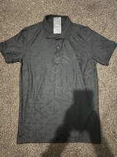 Fendi Polo T Shirt XS Men’s Black Logo