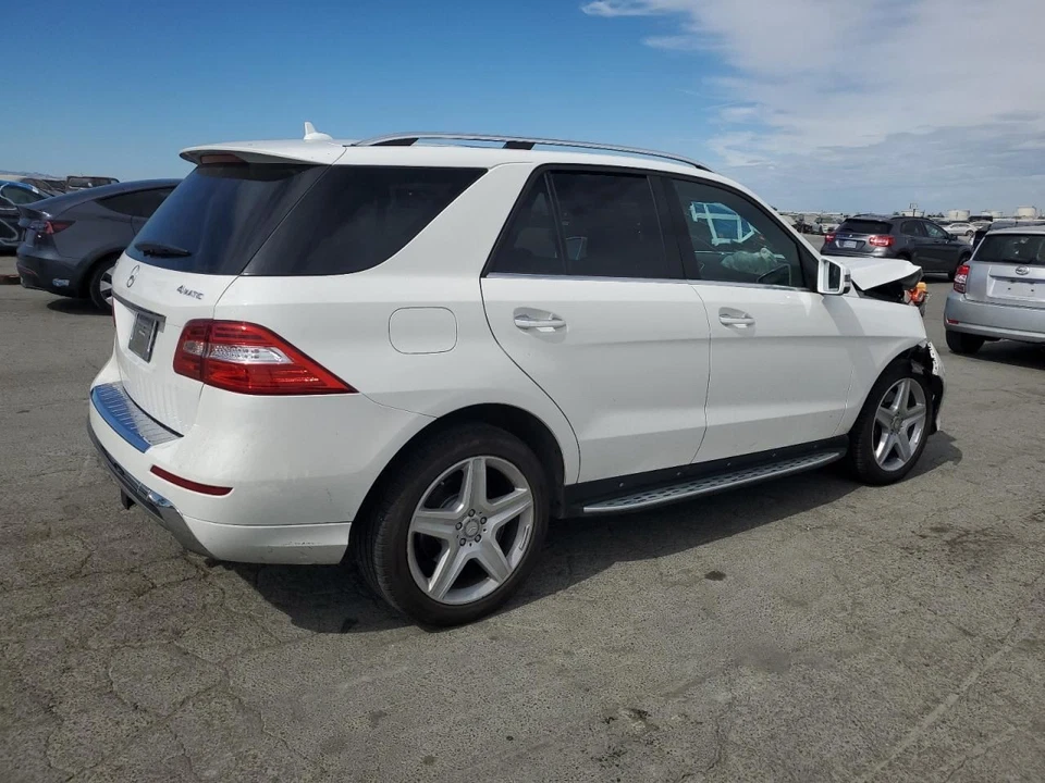 BLK LEFT SUN VISOR 16681003109H43 2015 MERCEDES-BENZ ML400 Foto 3 de 4