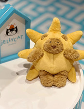 JELLYCAT Bartholomew Sun Outfit Sun Bear Plush Doll Toy Gift Tag+ Dust Bag 28CM