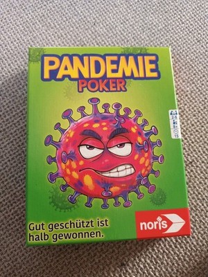 Kartenspiel noris Pandemie Poker - Ungespielt, Wie neu -