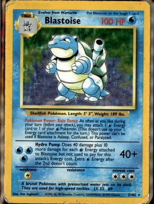Base Set #002/102 Blastoise