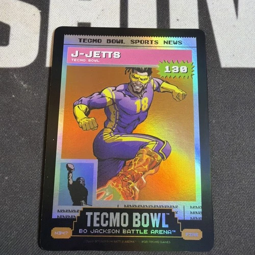 2026 Bo Jackson Battle Arena J-Jetts (Justin Jefferson) Fire Tecmo News #N347