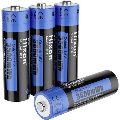 4er Multipack Hixon J818 Mignon (AA)-Akku Li-Ion 2350 mAh 1.5 V 4 St.