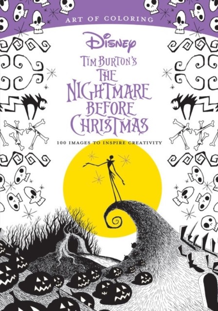 Art of Coloring Nightmare Before Christmas Tim Burton Paperback Colouring - Image 5