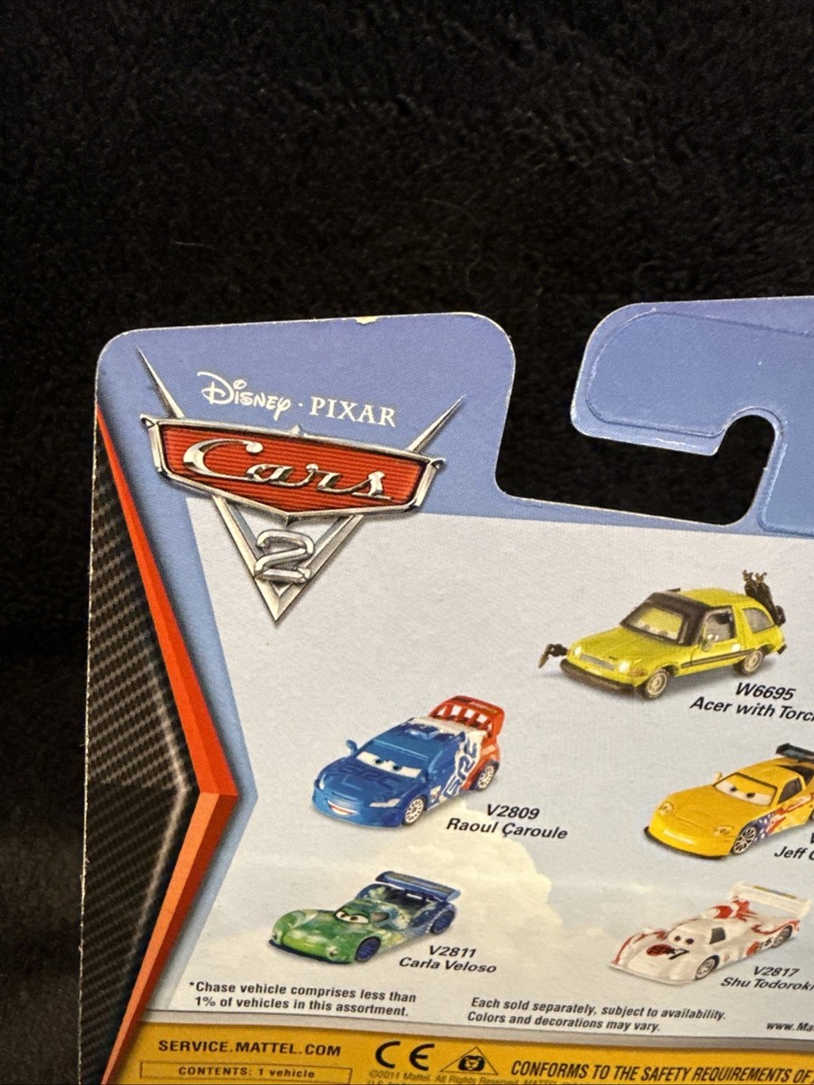 Disney Pixar Cars 2 CELINE DEPHARE CHASE DIECAST Kmart Rare | eBay