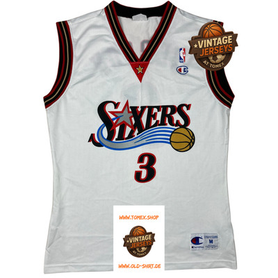 Champion NBA Philadelphia 76ers Trikot #3 Allen Iverson   Größe M