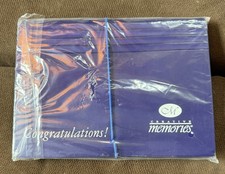 NEW Creative Memories Photo Storage Holder Blue Accordion Organizer 7.5  x 5.5  
