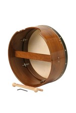 Roosebeck BTD6D Inside Tunable Bodhran with Single Removable Bar, 16 x 7 Inches