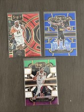 Jalen Pickett Julian Strawther Rookie Lot (3) Select Red Cracked Ice Green Purpl