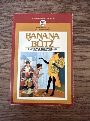 Banana Blitz by Florence Parry Heide (1984, Digest Paperback) Used Vintage Book