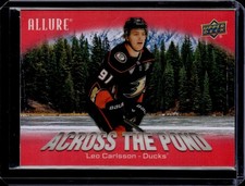 2024-25 Upper Deck Allure #ATP-2 Leo Carlsson Across the Pond