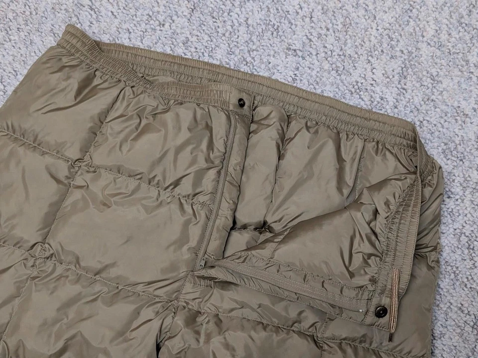 Pantalones vintage CABELAS PLUMÓN DE GANSO puffer XL tostado caqui 40x34 38x34 caza Foto 4 de 4