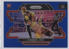 2022 Panini Prizm WWE Blue Prizm 192/199 Ikemen Jiro #81 1p5n