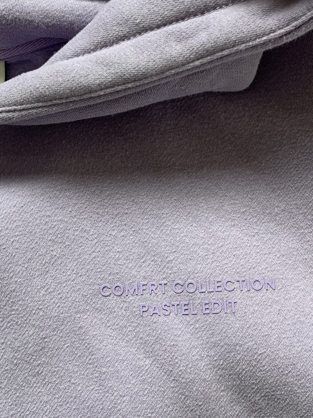 Comfrt Purple Pastel Hoodie XS Sweatshirt Pullover