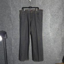 People's Liberation Daniel Slim Jeans Mens 36 Dark Gray Made in USA Denim Pants