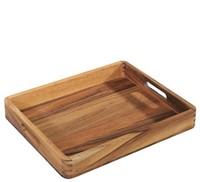 Tablett Zassenhaus Bht 36X6X44 Cm Braun