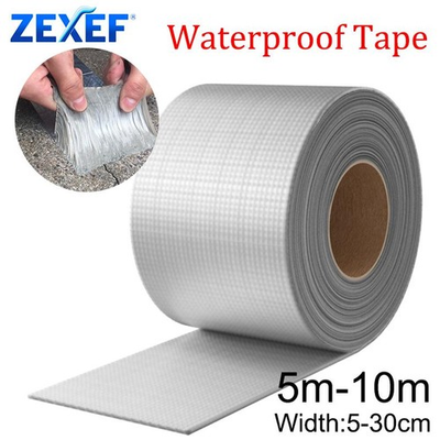 #ad #ad Waterproof Tape High Temperature Resistance Aluminum Foil Thicken Butyl Tape $10.99