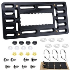 License Plate Bracket Holder, Front License Plate Bracket, No Drill Front Pla...