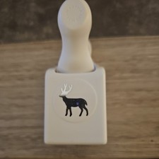 Martha Stewart Reindeer Buck Craft Paper Punch Scrapbook Felt Cardstock Thin Tin