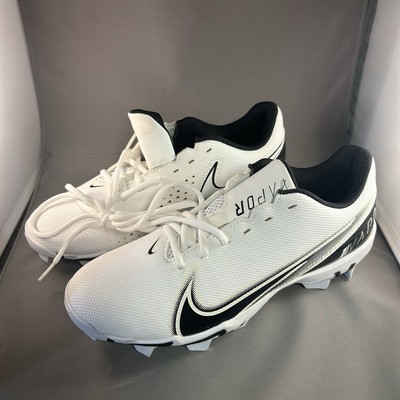 Men’s Nike Fast Flex Vapor Black and White Football Cleats Nike Vapor Edge Shark 2  main image 4