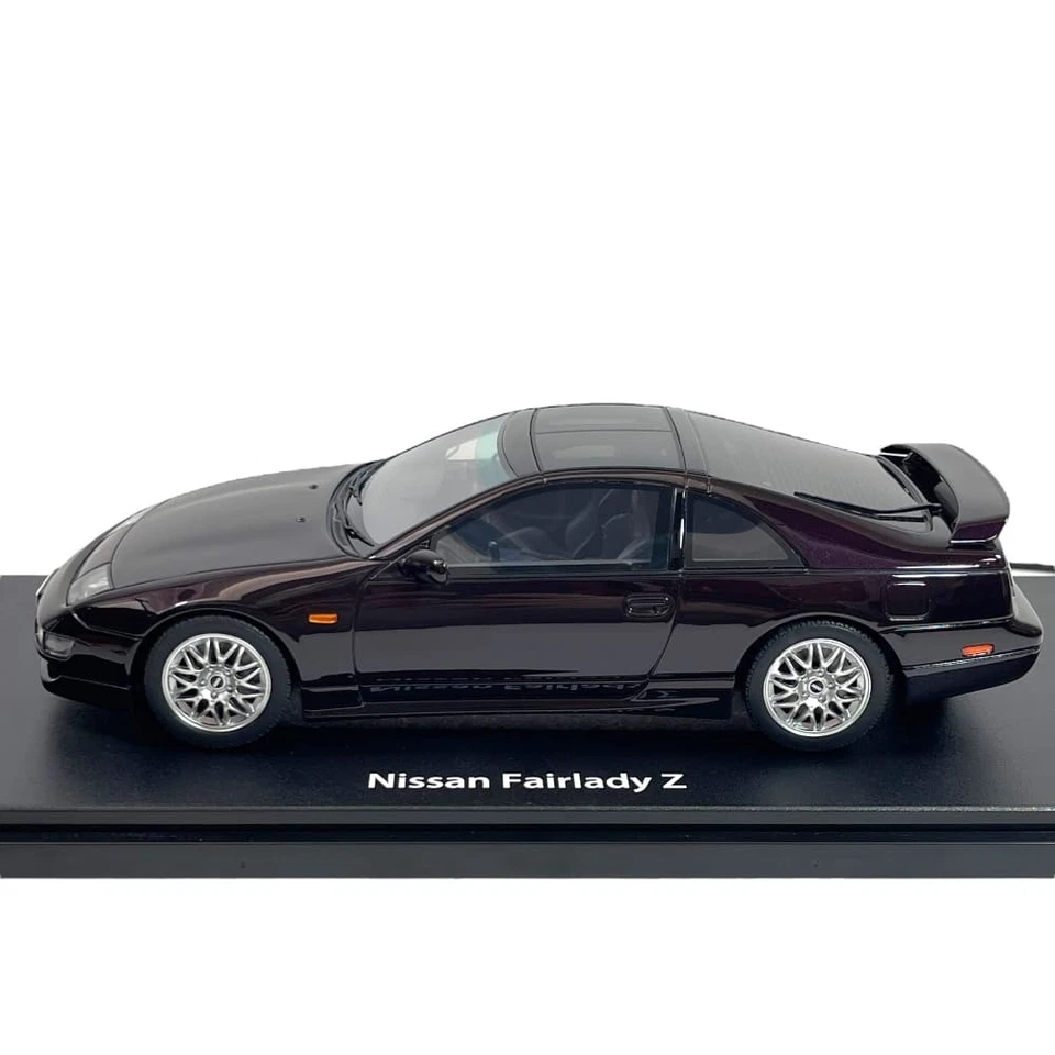 Modellino Auto Kyosho Samurai 1/18 Nissan Fairlady Z Version R 2by2 Purple - Immagine 3 di 4