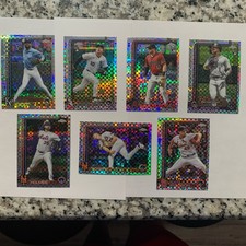 2025 Topps Chrome Update Series -Lot of 7 X-Factor Cards