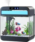 Jphyll Fish Tank 2.2 Gallonsmall Fish Tanks Kitsaquarium Fish Tank Starter Kit