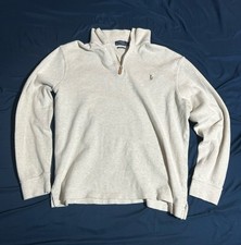 Ralph Lauren Men's White Polo Pullover Sweater Size Large