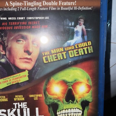 Double Feature! These Man Who Could Cheat Death and The Skull on Blu-ray sealed