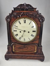 James Muirhead & Co Glasgow Twin Fusee Bracket Clock