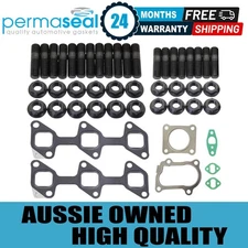 Permaseal Turbo&Manifold Stud&Gasket For Toyota Landcruiser HDJ100 1HD-FTE 4.2L