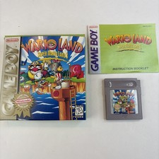 Nice! Wario Land Super Mario Land 3 Nintendo Game Boy Complete CIB