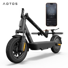 ELECTRIC SCOOTER 20MPH MAX 750W MOTOR 44 MILES RANGE 12" TIRES ADULT COMMUTER US