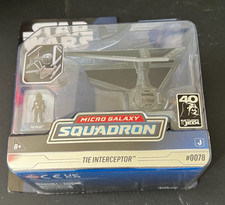 Star Wars Micro Galaxy Squadron Series 4 TIE Interceptor  0078 Jazwares New