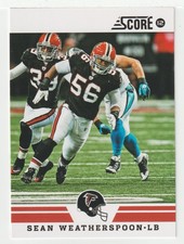 Sean Weatherspoon - Atlanta - Glossy (NFL Football Card) 2012 Score # 49 - Mint