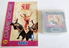 SEGA Game Gear Surf Ninjas Cartridge case and Booklet