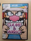 Game & Wario (Nintendo Wii U, 2013) Former Library Copy Tested/Working