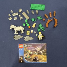 LEGO Harry Potter Draco's Encounter w/ Buckbeak 4750 Complete Set Instructions