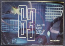 1963 Studebaker Brochure Avanti Hawk Cruiser Daytona Lark Wagonaire Original 63