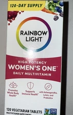 Rainbow Light Women's One Multivitamin Tablet (120 Count) Exp 03/ 2026