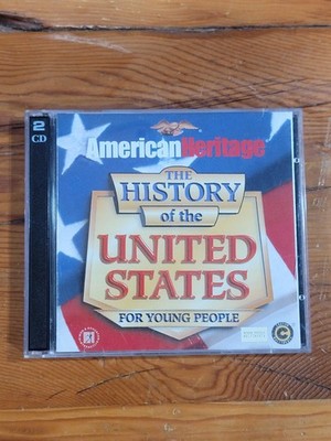 American Heritage: History Of The United States For Young People PC CD-ROM 2disc