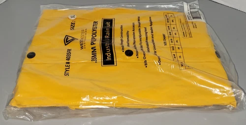 WestChester Limited Flammability 3-Piece Rain Suit 4035FR - Size XL (F9) image 4