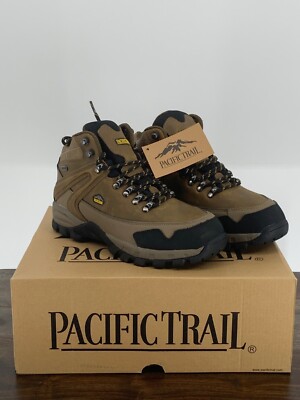 Pacific Trail Men's Rainier Hiking Boot Size 7 Camel NWT