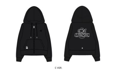 Twice Fanmeeting Once Halloween Official Goods Hoodie Hood Zip Up M Size Ver C Ebay