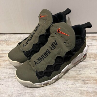 Nike Sneakers Shoes Air More Money Khaki Olive Black Men's US9