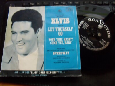elvis Single RCA: Your Time hasn´t  /Let yourself go (ex-) 1968 Victor