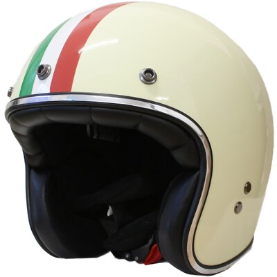 Motorcycle Jet Helmet XXL - Redbike RB802 Italia - Small Shell