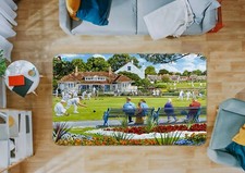 3D Park Flower ZHUA006 Game Non Slip Rug Mat Photo Carpet Trevor Mitchell Zoe