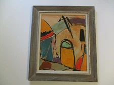 VINTAGE CONTEMPORY POP PAINTING   ABSTRACT CUBISM CUBISM MODERNISM EXPRESSIONISM